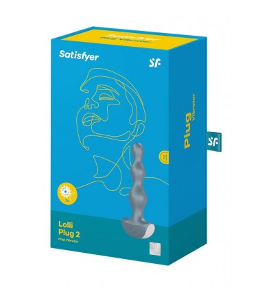 SATISFYER LOLLI PLUG GRIS
