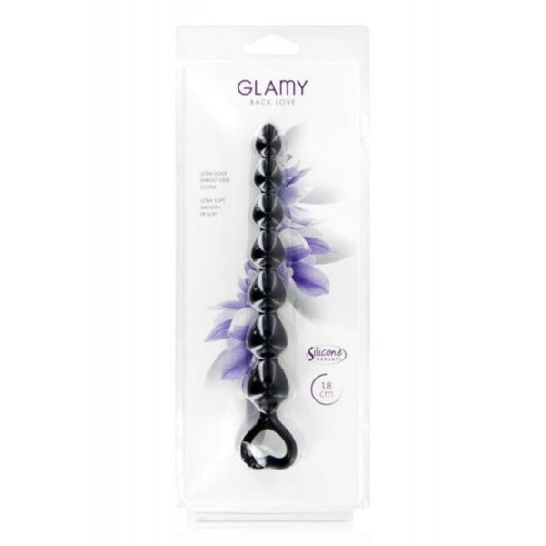 BOLAS ANAL GLAMY 18 CM.