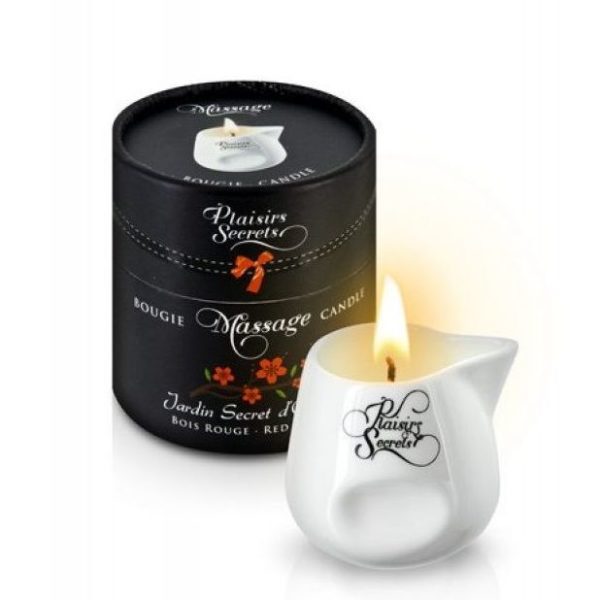 VELA MASAJE PLAISIRS FRUTOS DEL BOSQUE 80ML