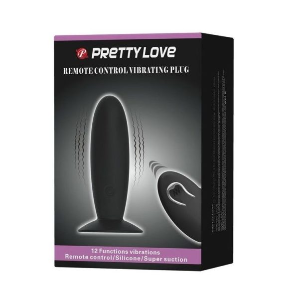 BUTT PLUG REMOTE PRETTY LOVE