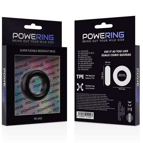 POWERING PR05 2,5 CM NEGRO