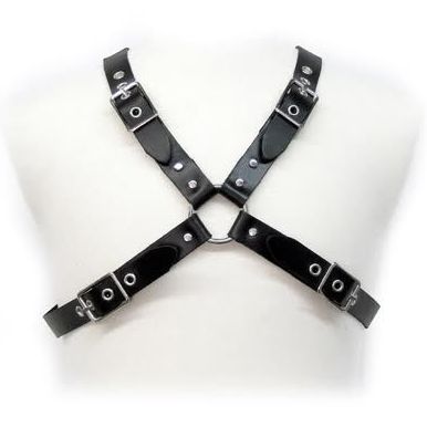ARNES LEATHER BODY BLACK