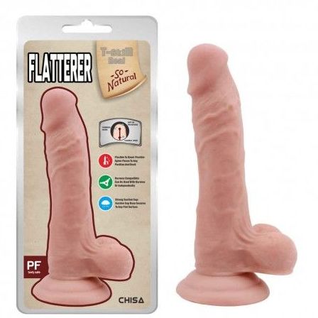 FLATTERER DILDO 18,6CM.