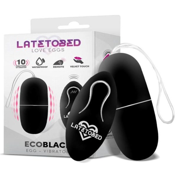 HUEVO ECOPURPLE CONTROL REMOTO NEGRO