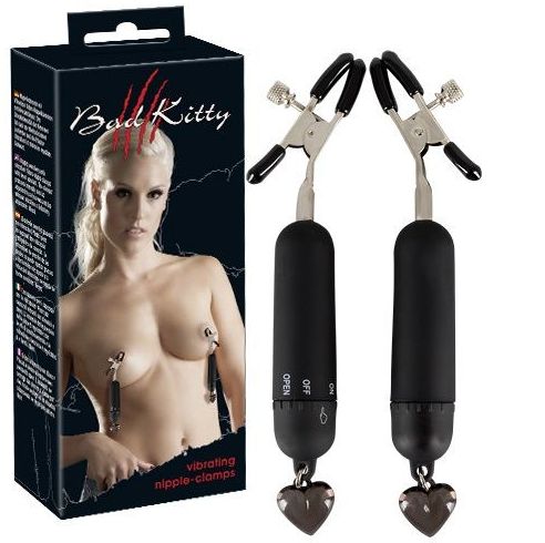 PINZAS VIBRADORAS BAD KITTY