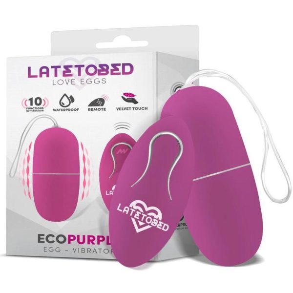 HUEVO ECOPURPLE CONTROL REMOTO PURPURA