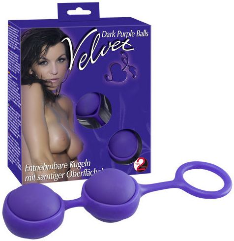 BOLAS VELVET MORADAS