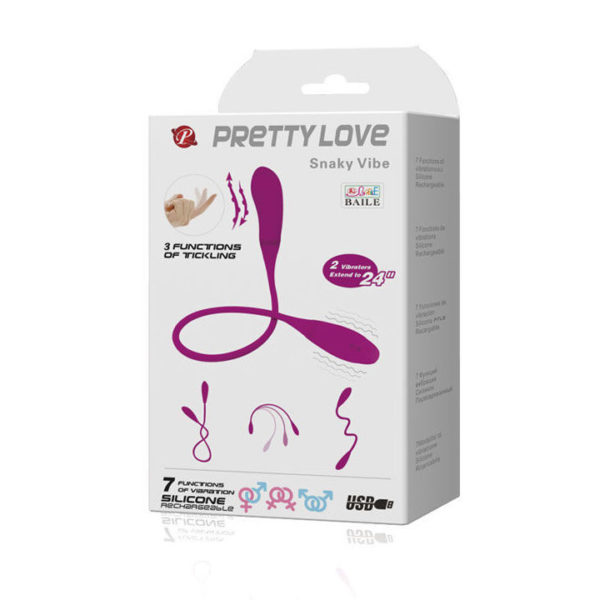 PRETTY LOVE SNAKY TICKLING RECARGABLE