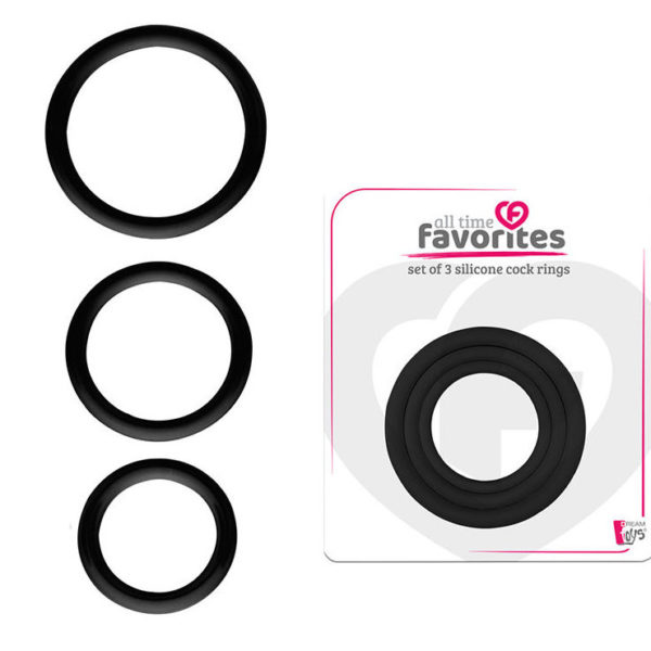 KIT 3 ANILLOS SILICONA ALL TIME