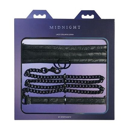 COLLAR LACE AND LEASH