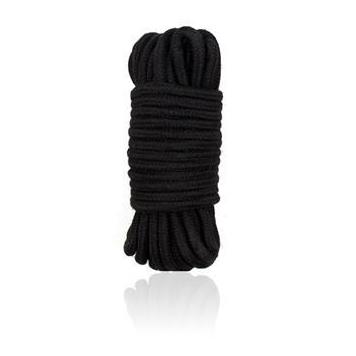 CUERDA ALGODON ADDICT 10 MTS. NEGRA
