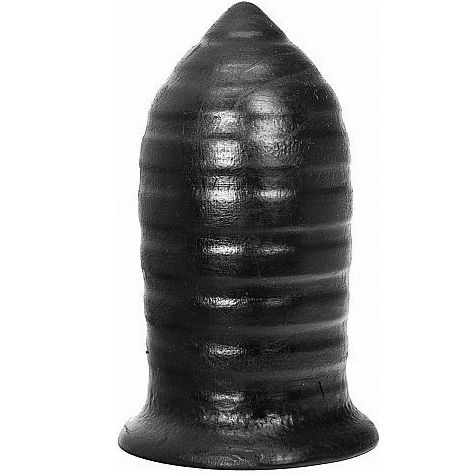 ALL BLACK PLUG ANAL 16 CM