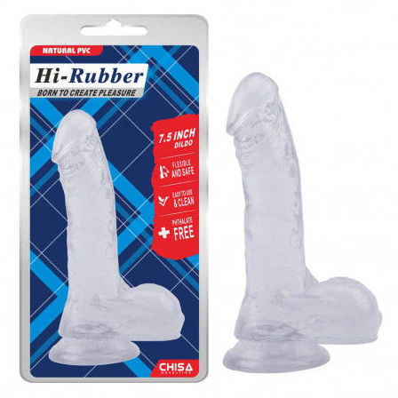 HI-RUBBER 19,5 CM. TRANSP