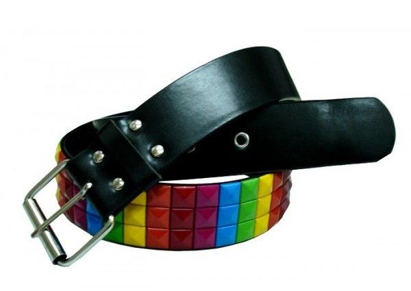 CINTURON ARCOIRIS NEGRO OFERTA