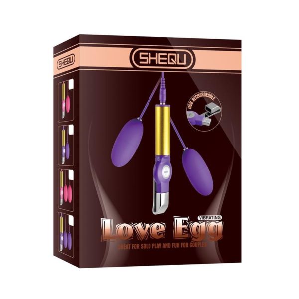 HUEVO VIBRADOR DOBLE USB