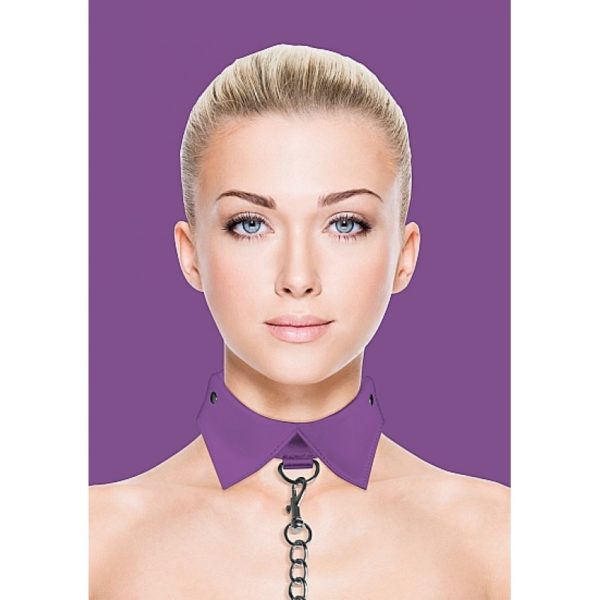 COLLAR CORREA OUCH PURPURA