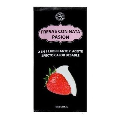 SOBRE 2 EN 1 FRESAS CON NATA CALOR