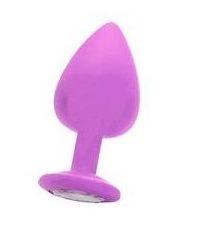 PLUG DIAMOND L OUCH MORADO