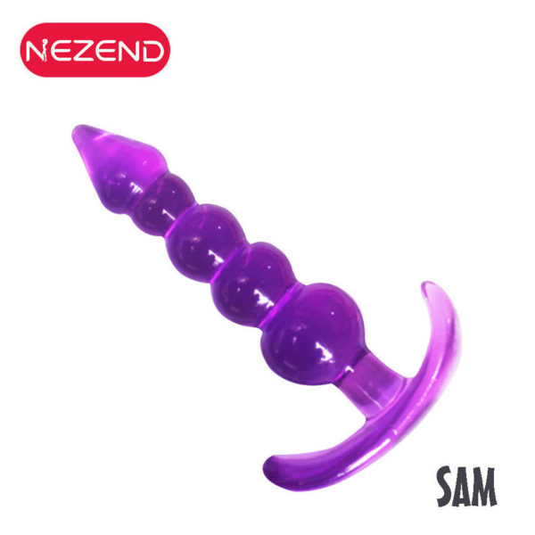 PLUG ANAL NEZEND BOLITAS MORADO