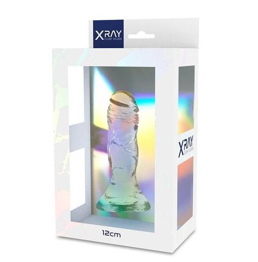 CLEAR DILDO XRAY 12 CM
