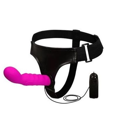 ULTRA HARNESS LILA VIBRA 15CM