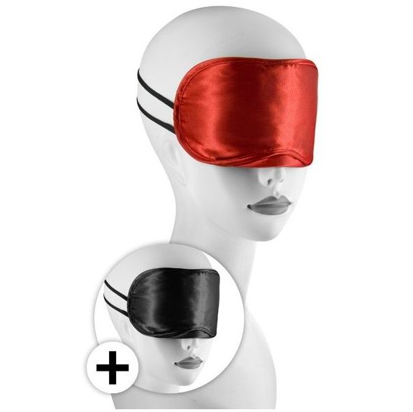 LOVE MASK ROJO Y NEGRO
