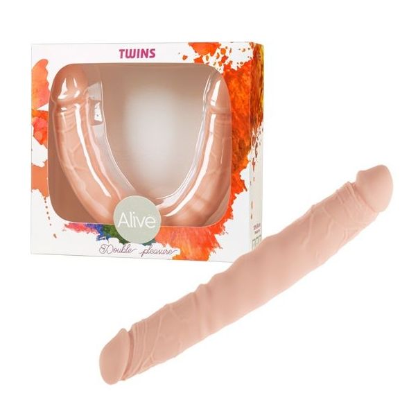 DOBLE ALIVE TWINS SILIC.30 CM.