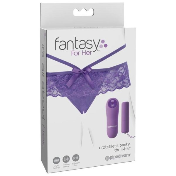 BRAGA ABIERTA VIBRADOR FANTASY HER
