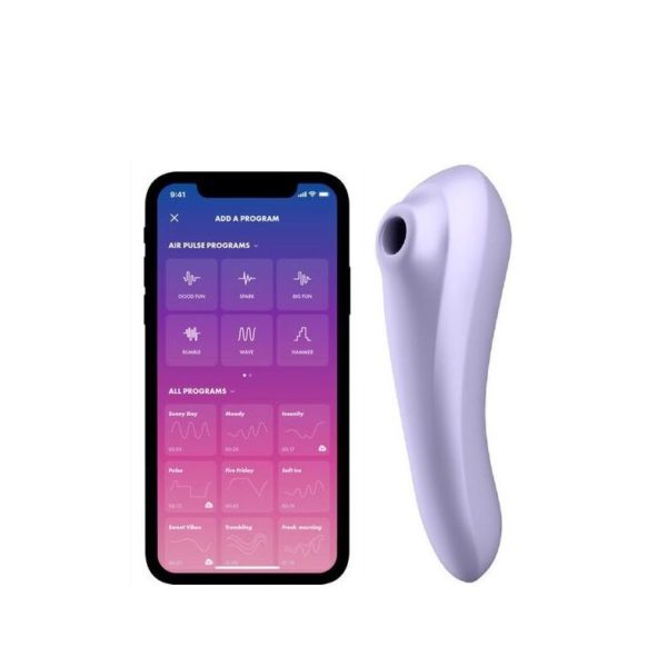 SATISFYER DUAL PLEASURE MAUVE