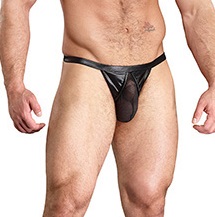 TANGA SHEER ENH BONG S/M