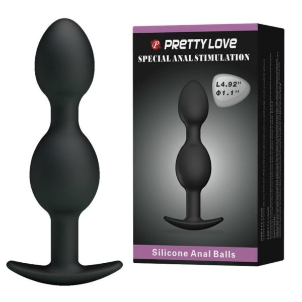 SILICONE ANAL BALLS 12.5 cm