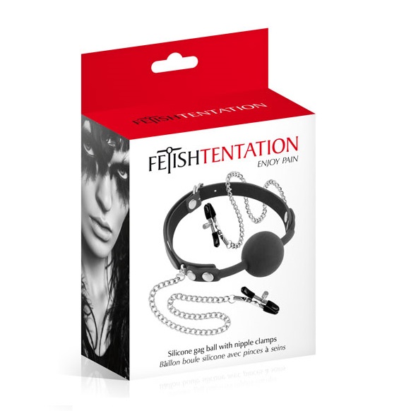 MORDAZA CON PINZAS FETISHTENTATION