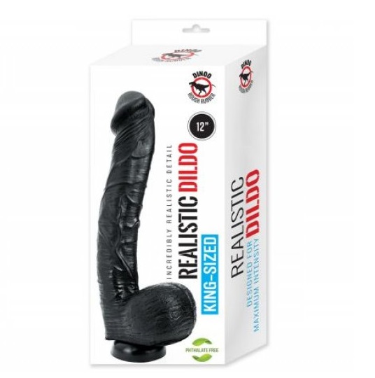 REAL DINOO 12" NEGRO 30,5 CM.