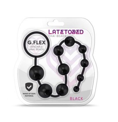 BOLAS ANAL G.FLEX NEGRAS