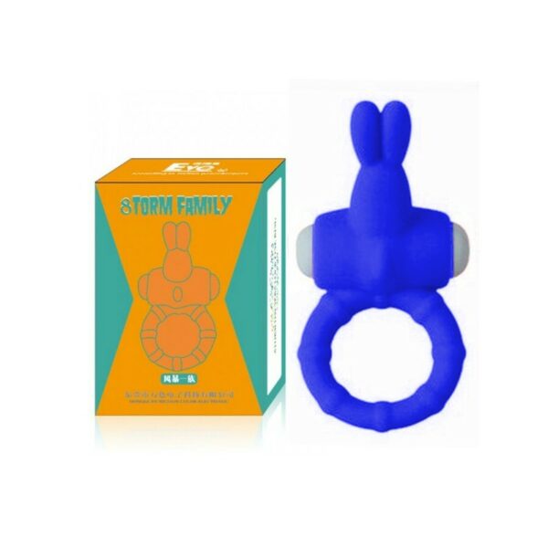 ANILLO VIBRA STORM FAMILY CONEJITO AZUL