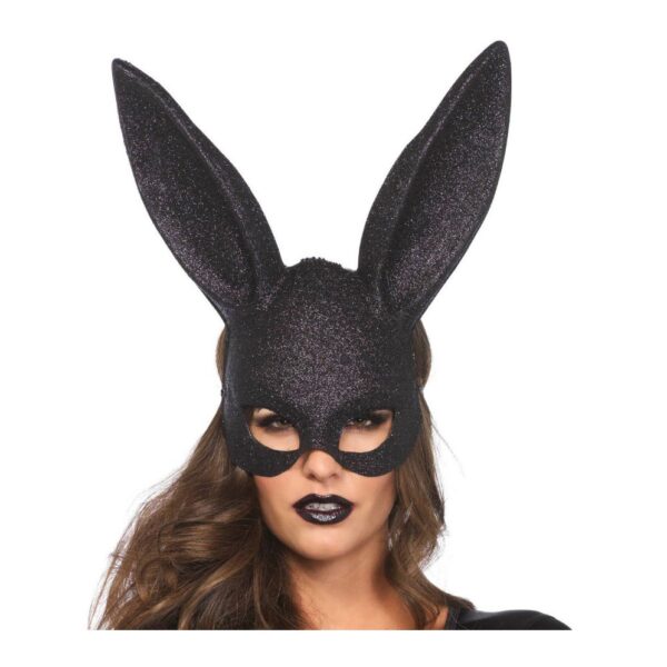 MASCARA RABBIT PURPURINA NEGRA