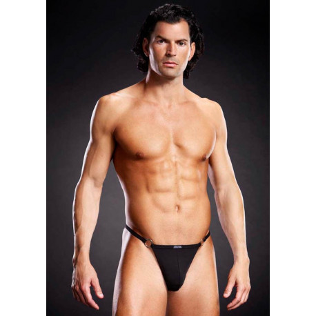 TANGA AROS NEGRO BLUE LINE L/XL