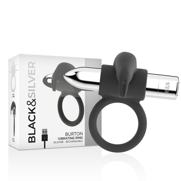 ANILLO BURTON USB NEGRO-PLATA