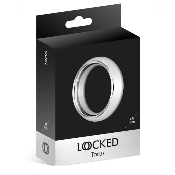 ANILLO TORUS ACERO 45 X 20 MM