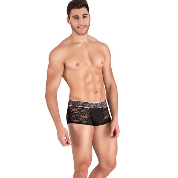 BOXER ENCAJE PLEASURES T/U