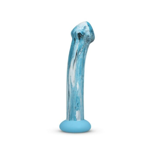 DILDO CRISTAL OCEAN RIPPLE 17,6 CM