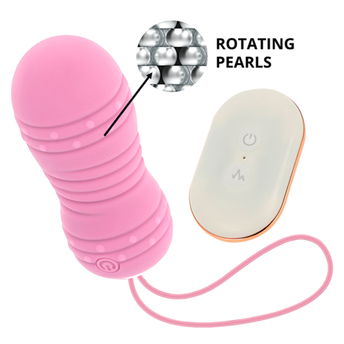 OHMAMA HUEVO ROTACION USB ROSA