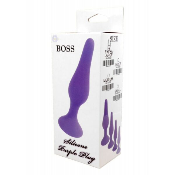 SLIM ANAL BOSS 11 CM. LILA