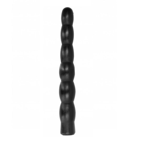 ALL BLACK ANAL DILDO 32 CM