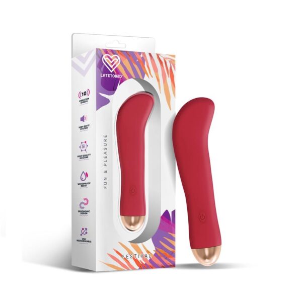 RAGON 10 VIBRA USB ROJO