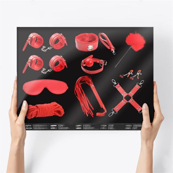 SET INTOYOU 10 PIEZAS ROJO