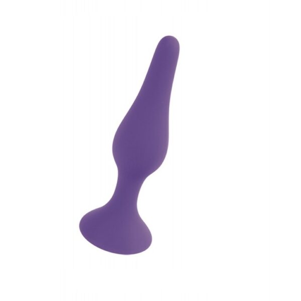 SLIM PLUG 10 CM SILICONA MORADO