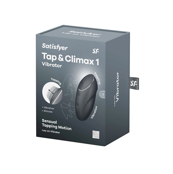 SATISFYER TAP Y CLIMAX NEGRO