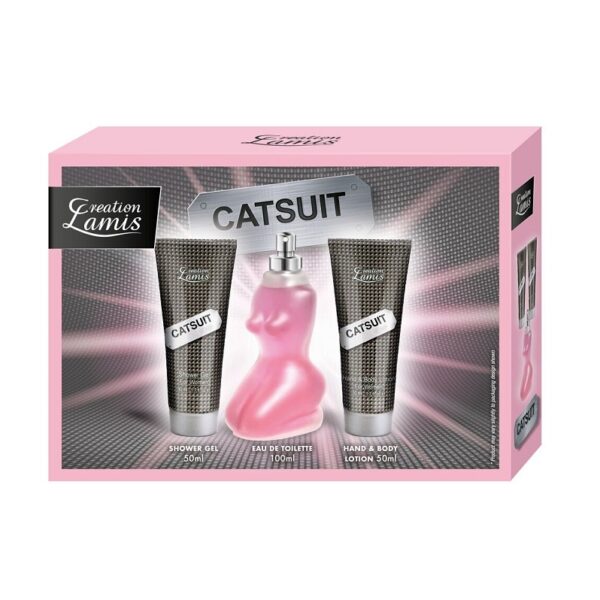 SET CATSUIT MUJER (perfume-body-gel)