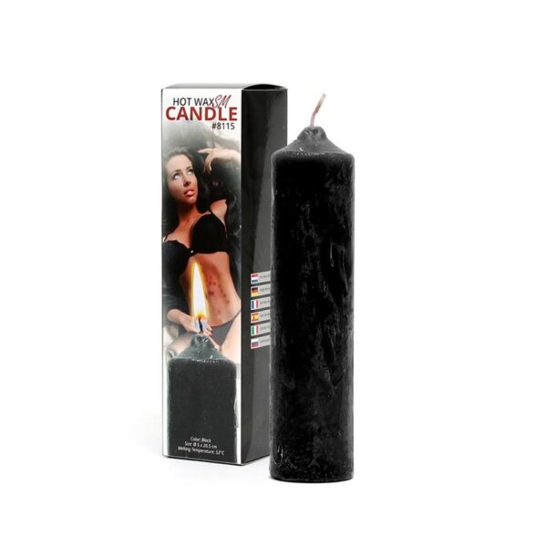 VELA HOT WAX SM 8115 NEGRA